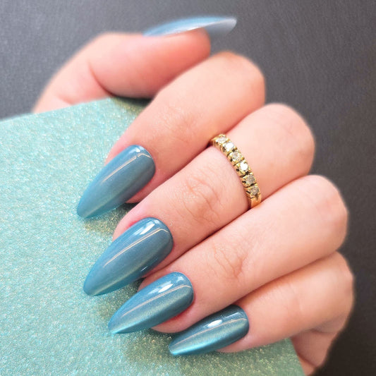 Unhas Postiças - Média / Longa- Cat Eye 1237