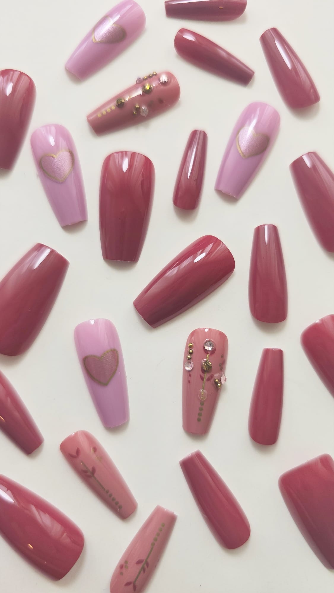 Unhas Postiças - 1266 Média | Longa - Bling