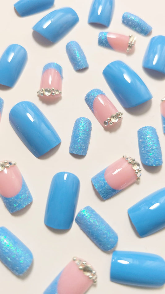 Unhas Postiças - 1289 Média Bling