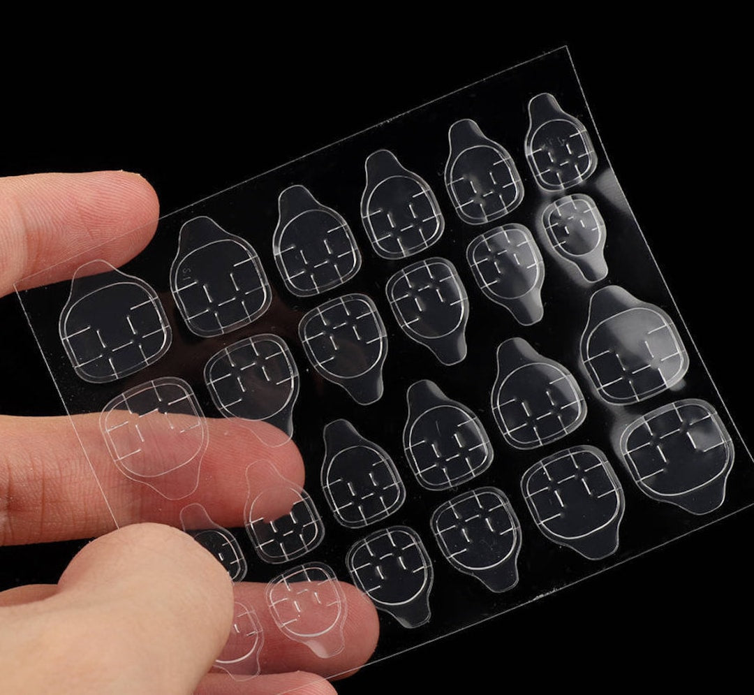 Zero bagunça: Folha de Gel Tabs (24 autocolantes por folha)