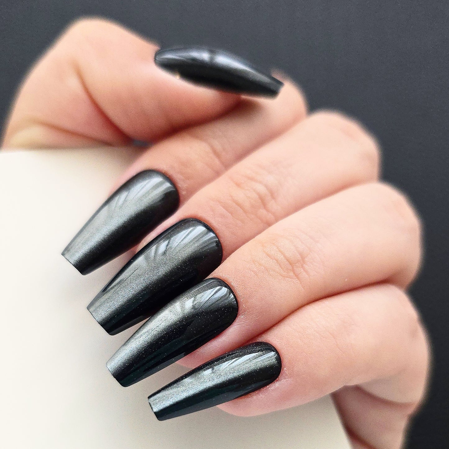 Unhas Postiças - Longa - Cat eye 1233