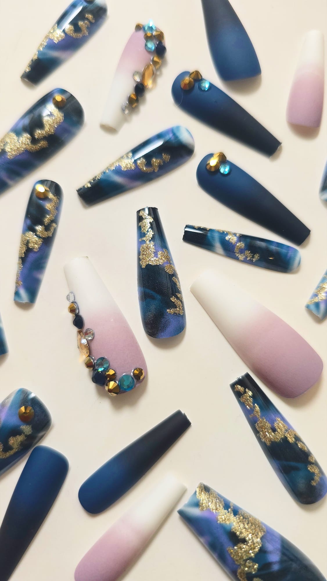 Unhas Postiças - 1254  Longa | XL - Bling