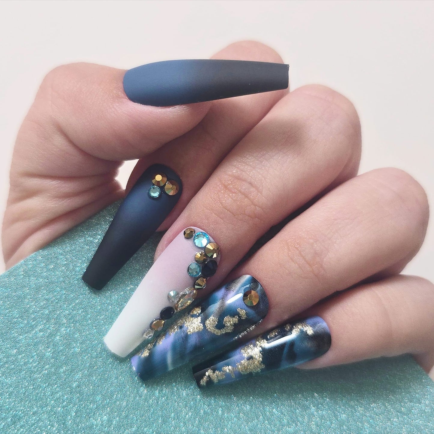 Unhas Postiças - 1254  Longa | XL - Bling