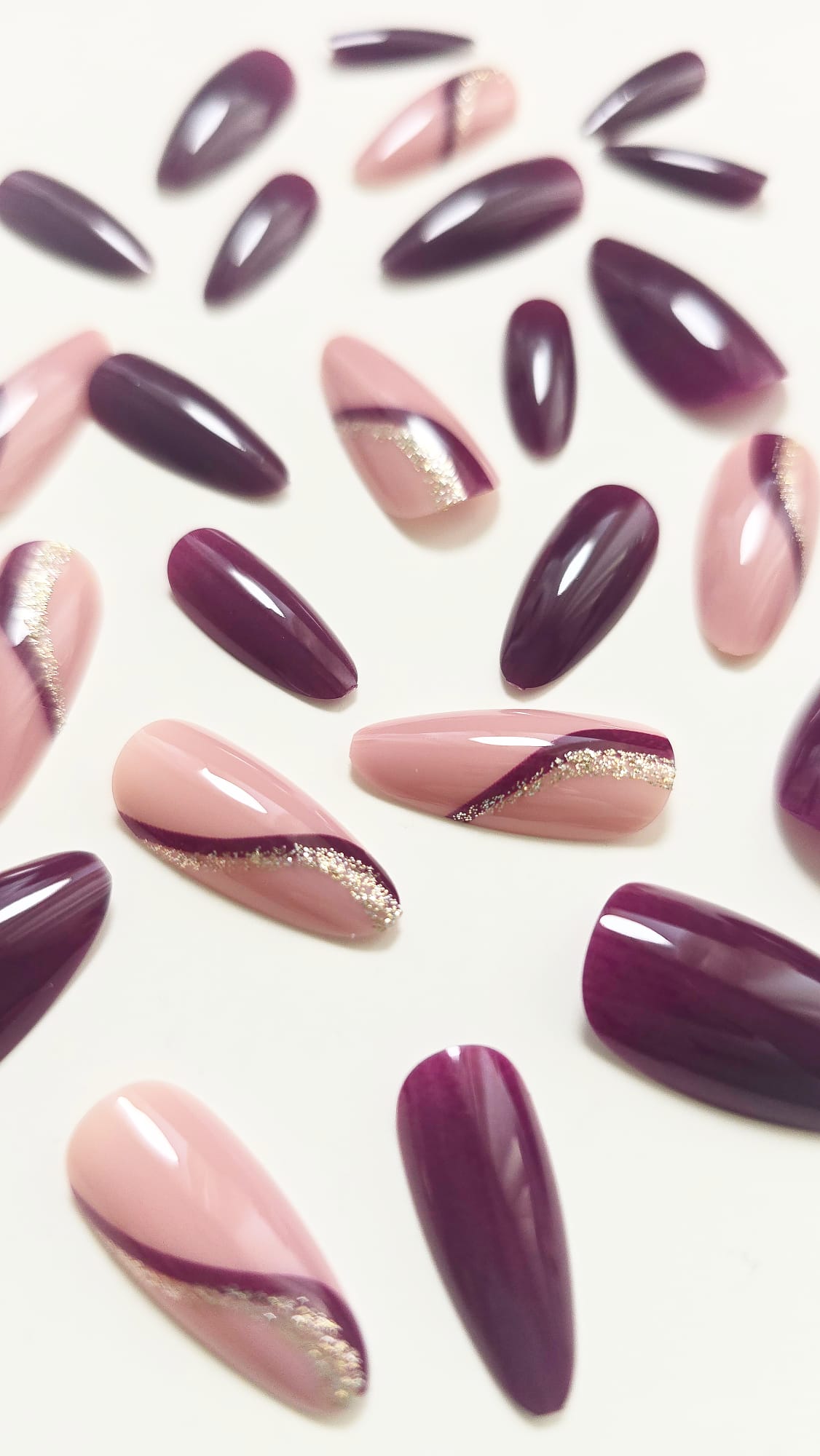 Press on Nails - Long / Medium - 1247