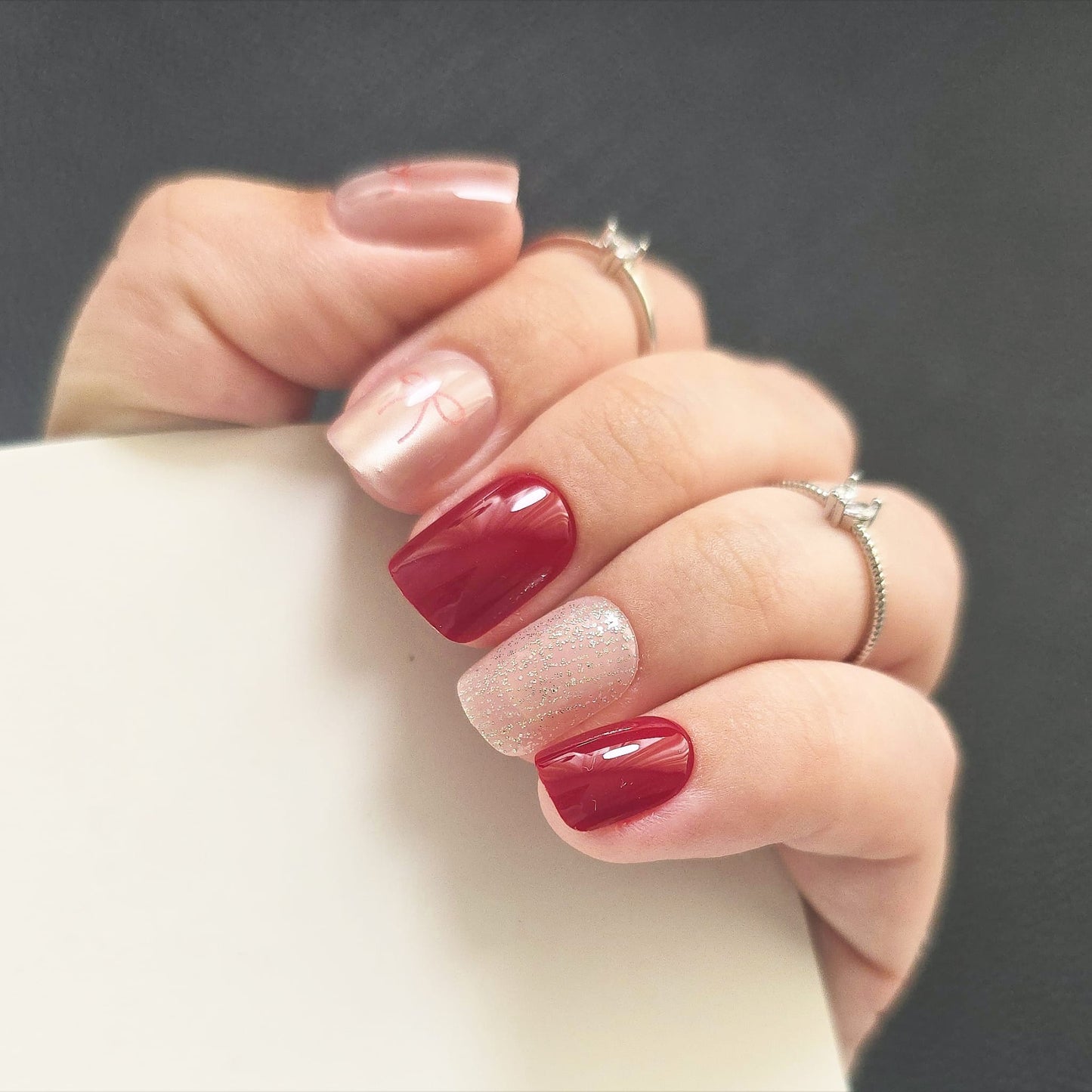 Unhas Postiças  - 1303 Curta Cat Eye