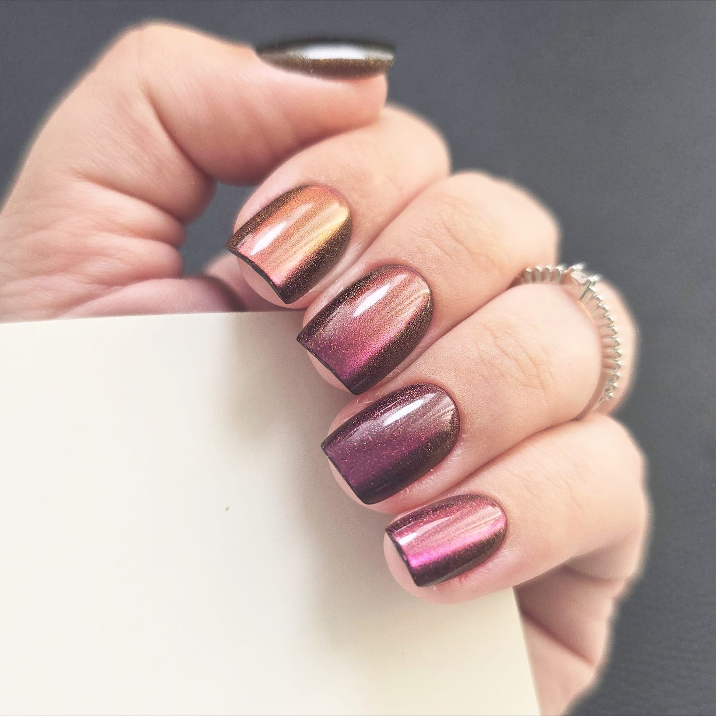 Unhas Postiças  - 1312 Curta Cat Eye