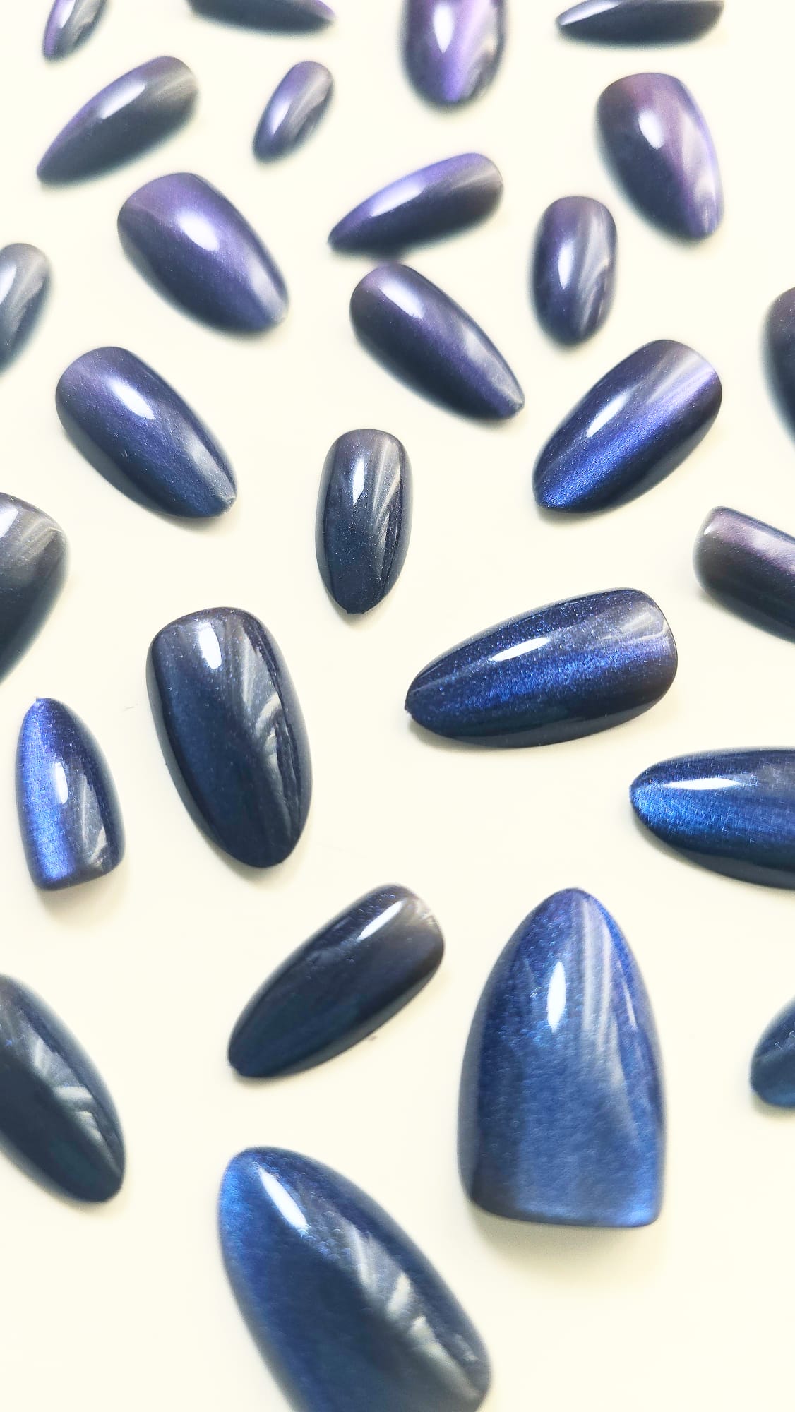 Unhas Postiças  - 1313 Curta Cat Eye